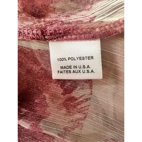 Misa Los Angeles Women's Pink Camila Floral Ruffle Tiered Blouson Dress XS NWT - Picture 5 of 7